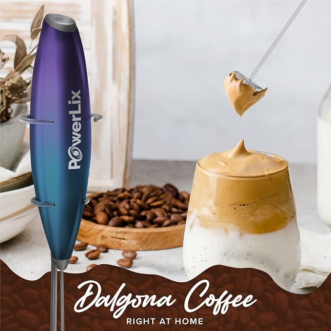PowerLix Powerful Handheld Milk Frother - Image 2