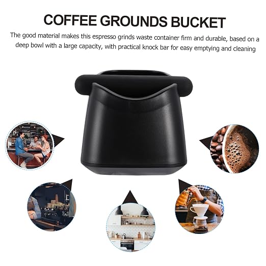 1pc Espresso Knock Ground Box Plastic Disposal Container Easy to Clean Capacity - Image 9