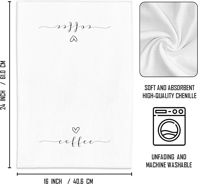 WFSM Coffee Decor Kitchen Towels - Image 8