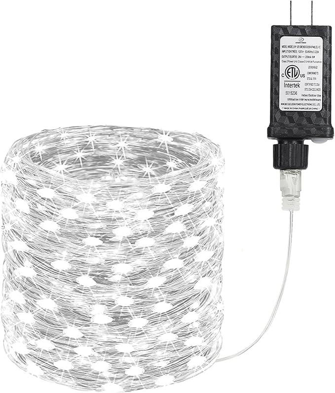 Joomer Fairy String Lights 33FT 100 LEDs Plug in Fairy Lights Indoor Copper by Joomer