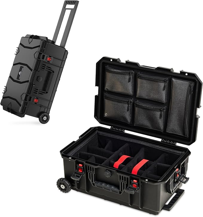 Weatherproof Hard Case, Stackable Trolley Case by Gearantics