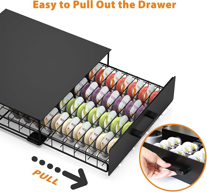 Storage Drawer for Bartesian Capsules, Stackable Cocktail Pod Holder for - Image 4