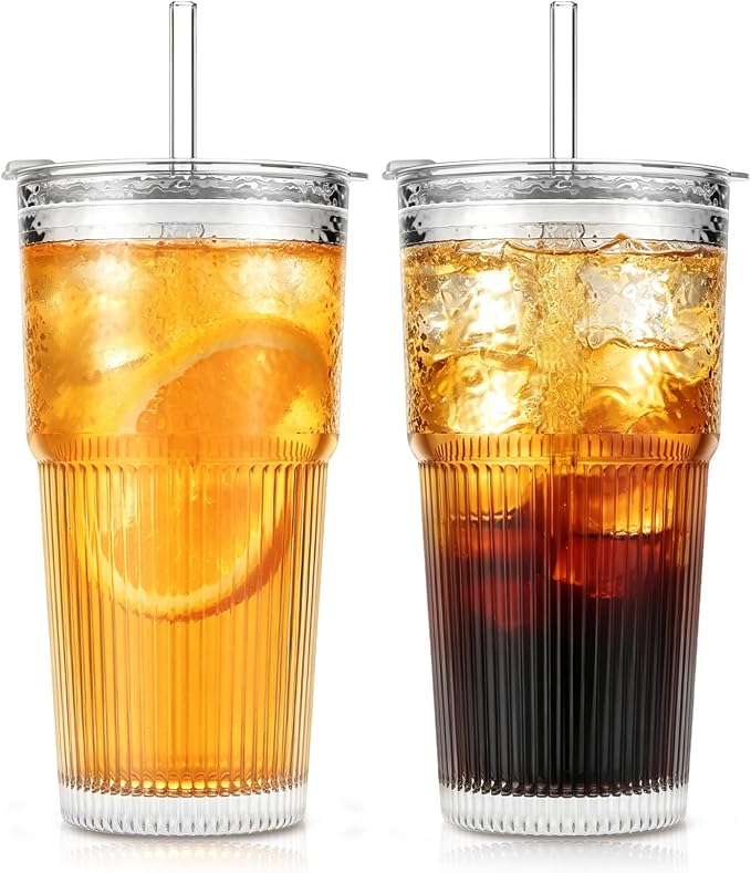 SoulTimes 20oz Glass Tumblers by SoulTimes