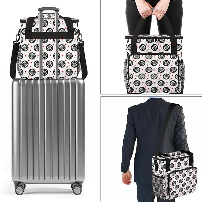 Darts Coffee Maker Travel Bag, Darts Large Carrying Storage Case Insulated - Image 7