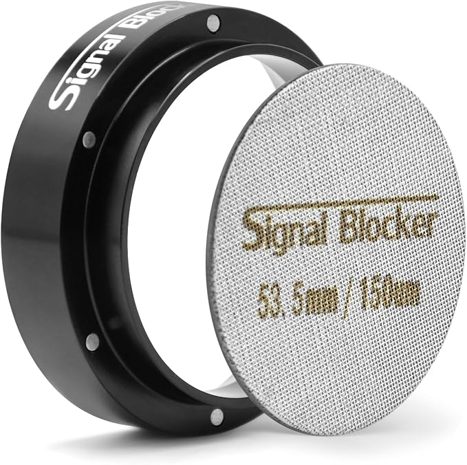 54mm Espresso Dosing Funnel & 53.5mm Puck Screen by SignalBlocker