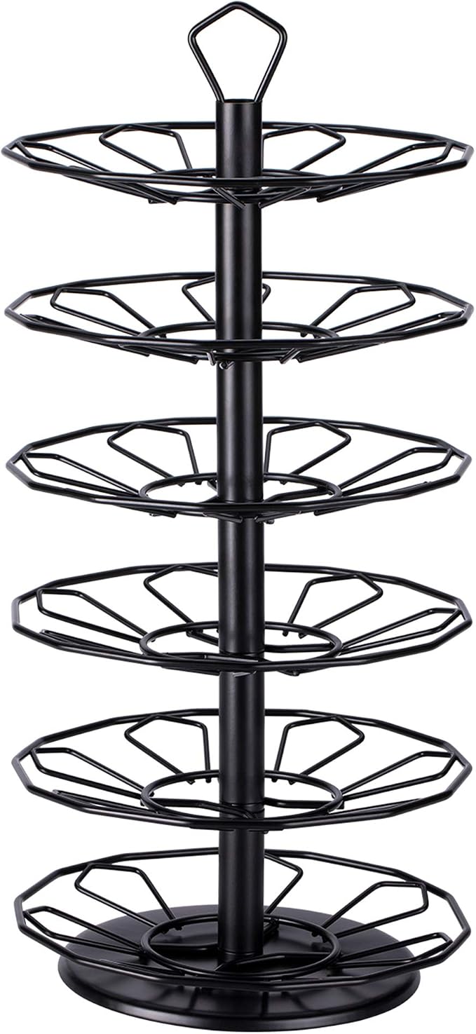 FlagShip 42 K cup Carousel for Keurig Pod Holder Stand Coffee Pod Holder for - Image 2