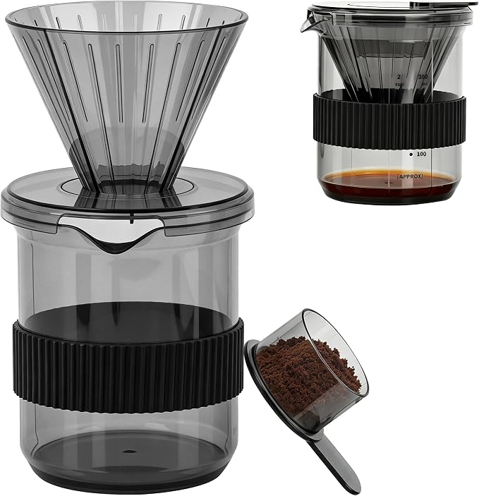 Portable Pour Over Coffee Maker Set by Unknown