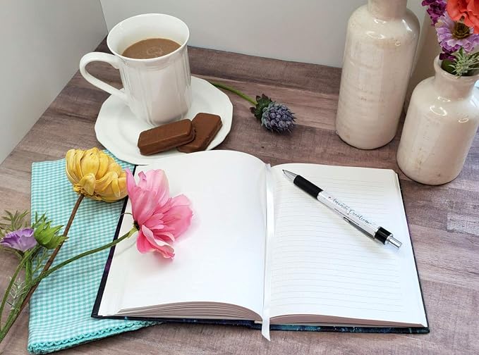 Funny "Sometimes I Like Coffee More Than People" Coffee Themed Hardcover Journal - Image 6