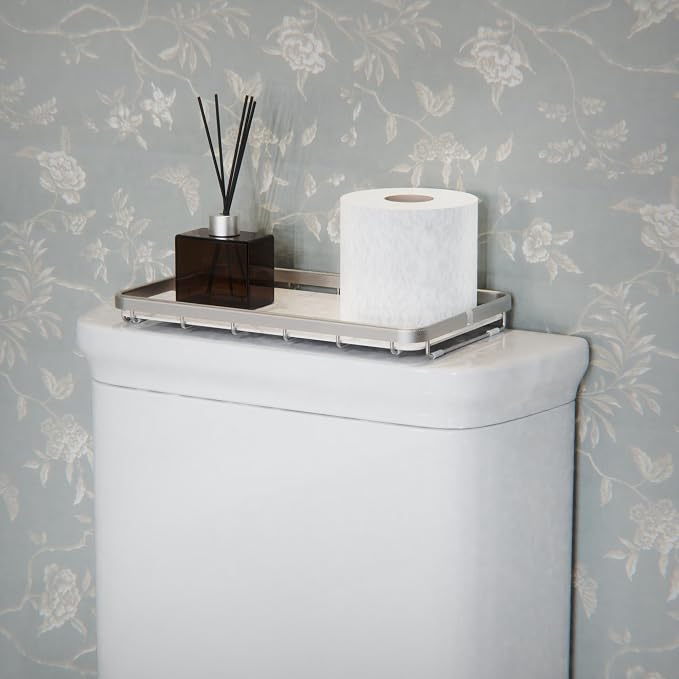 Counter Organizer for Bathroom, Kitchen or Coffee Bar, Metal Shelf - Image 9