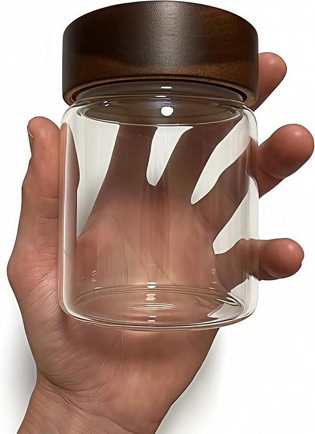 Wide Mouth Glass Storage Jars - Image 9
