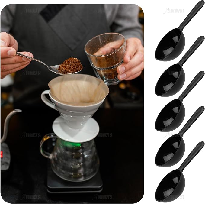 AUEAR, 24 Pack Plastic Coffee Tablespoon Measuring Scoop - Image 4
