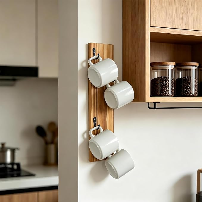 Yohsnor Coffee Mug Wall Rack - Image 4