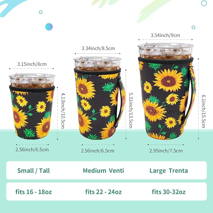 Iced Coffee Sleeve Insulator Sleeves - Image 2