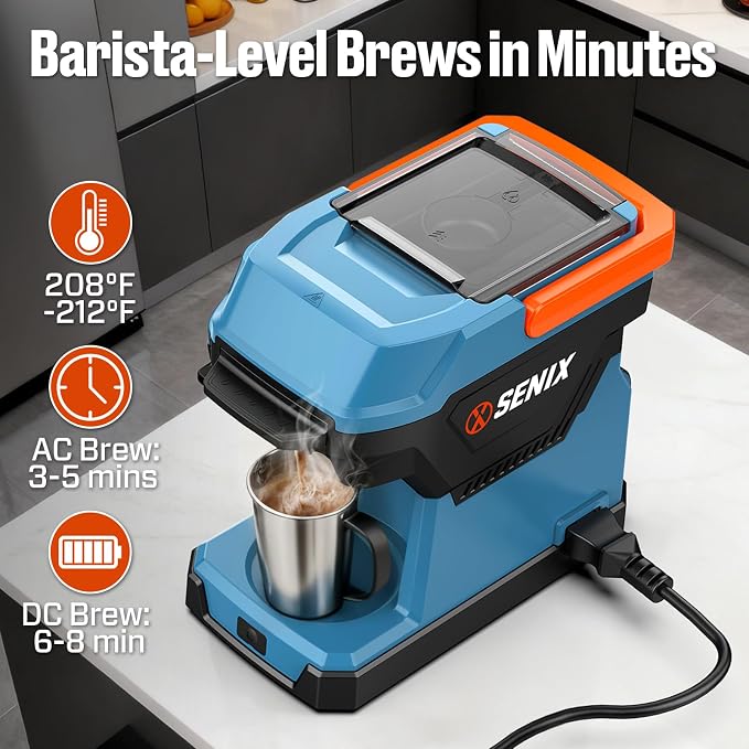 SENIX Portable Coffee Maker - Image 3