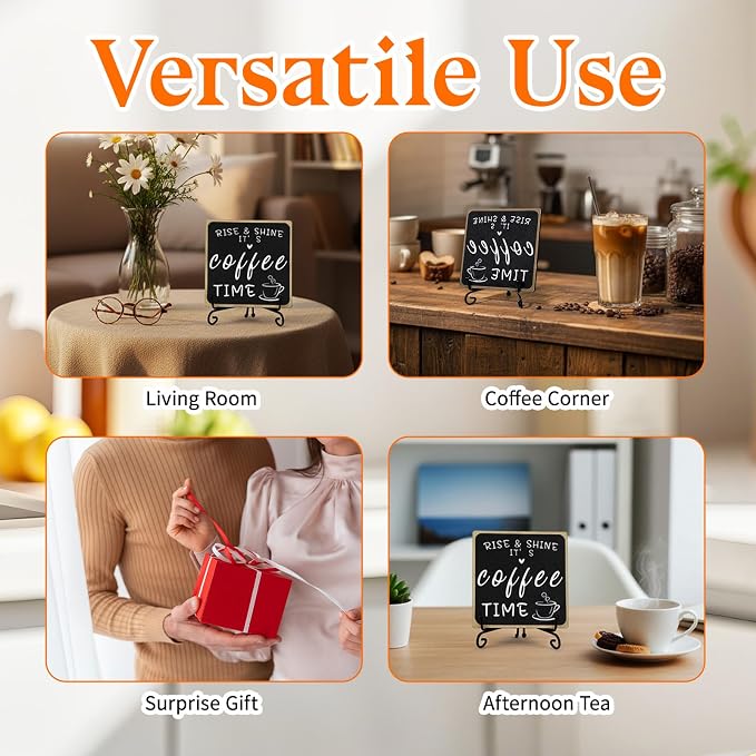 Wooden Coffee Signs, Coffee Bar Sign - Image 5