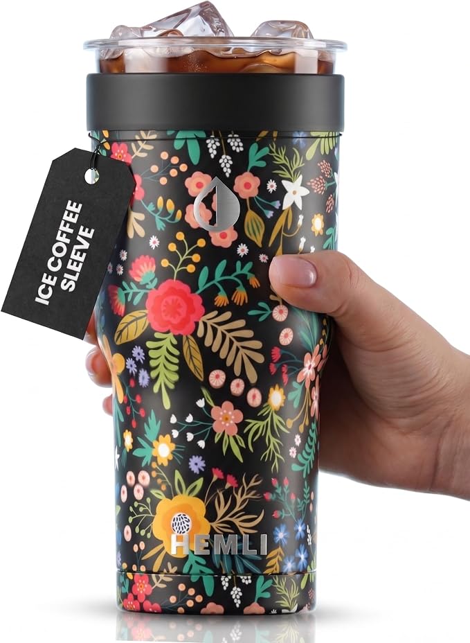 Universal Ice Coffee Sleeve Insulator by Hemli