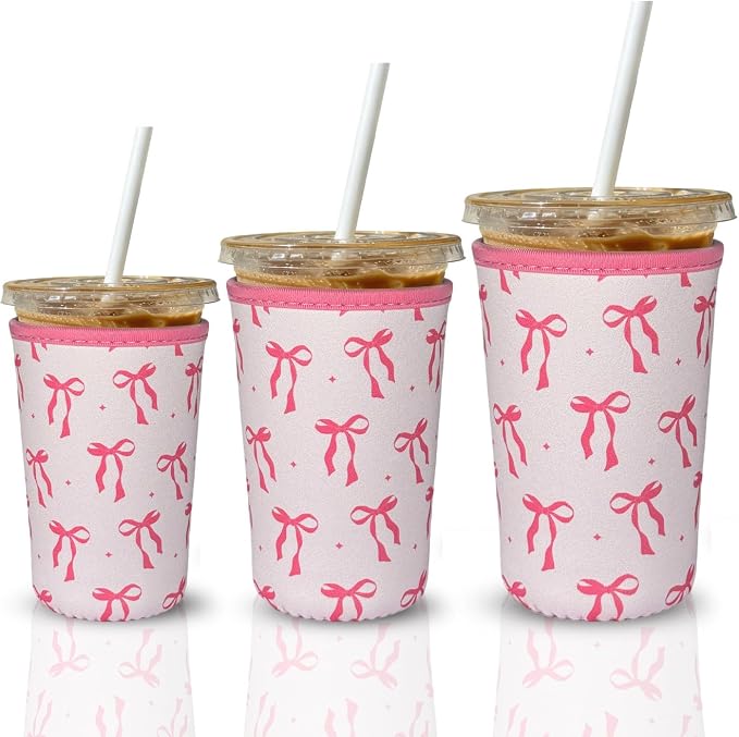 Reusable Iced Coffee Insulator Sleeve by XccMe