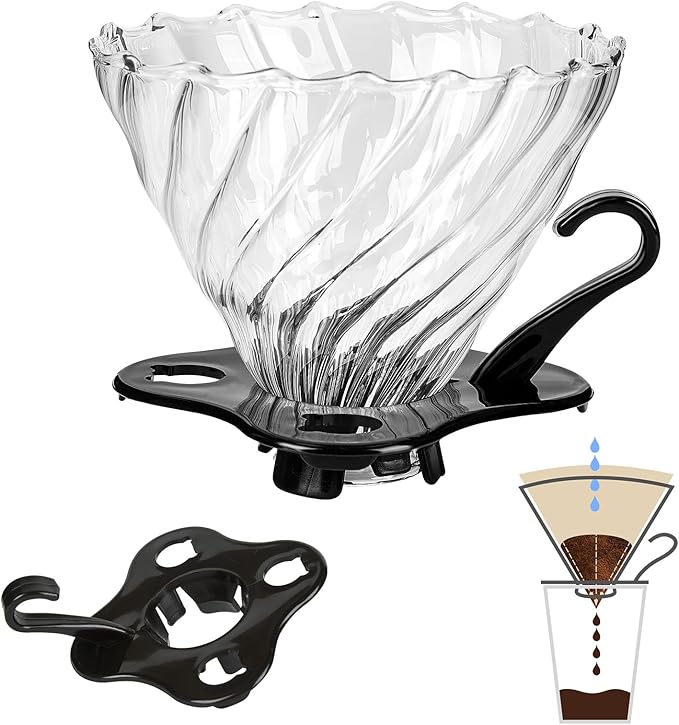 V60 Pour Over Coffee Dripper, 02 Filter by Unknown