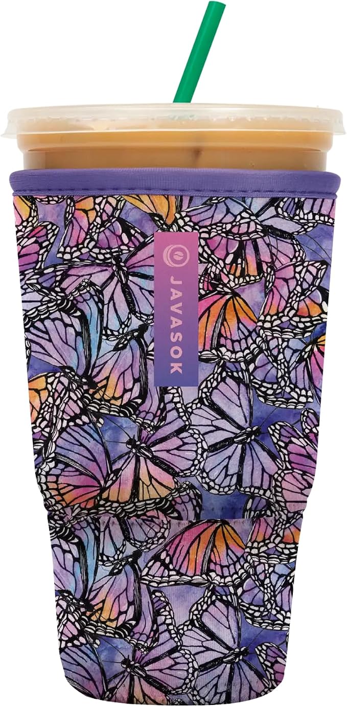 Sok It JavaSok Iced Coffee & Cold Soda Insulated Neoprene Cup Sleeve by SokIt