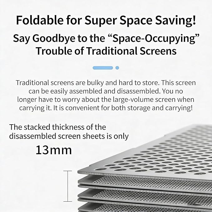 Stainless Steel Green/Cooked Bean Screen, Coffee Bean Grading Sieve Set - Image 4