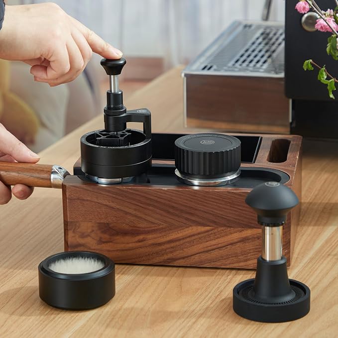 zeroHero WDT Tool Espresso 58mm – Adjustable Depth Needle Distributor - Image 2