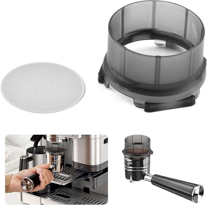 Portafilter Funnel for Nin-ja Espresso Machine ES601, No-Mess Espresso Funnel - Image 8