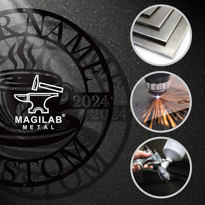 Custom Metal Coffee Bar Signs - Image 7