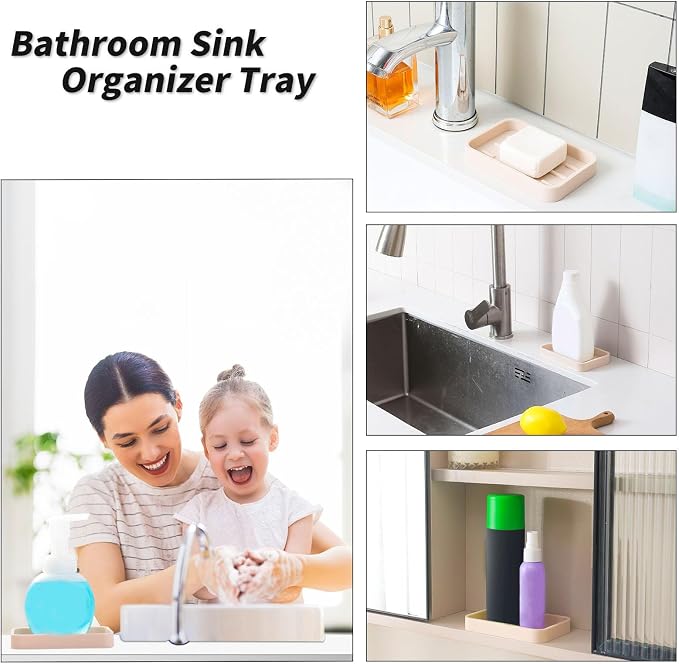 MicoYang Silicone Kitchen Sink Organizer Tray - Image 3