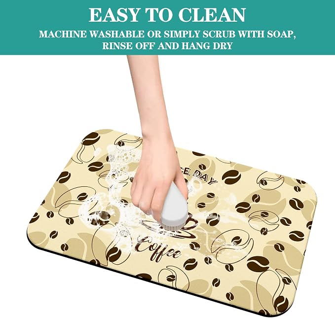 Funny Absorbent Coffee Mat - Image 6