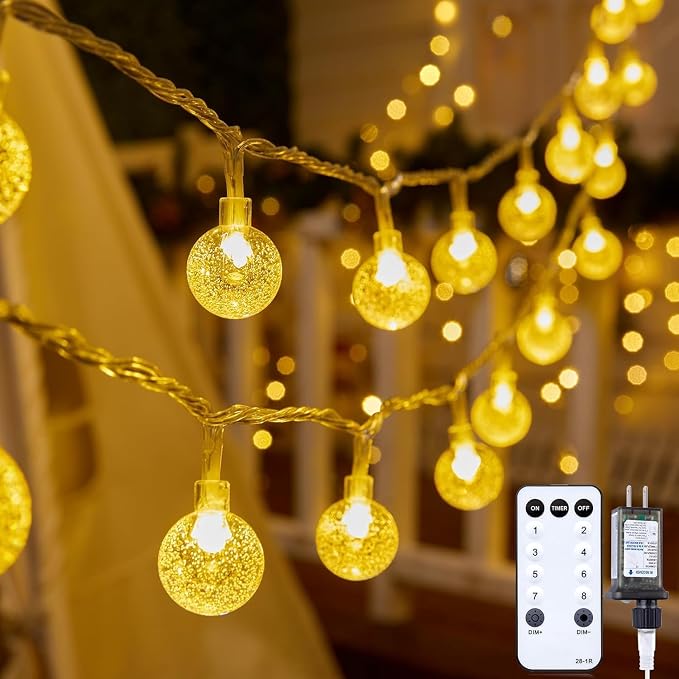 Minetom Globe String Lights by Minetom