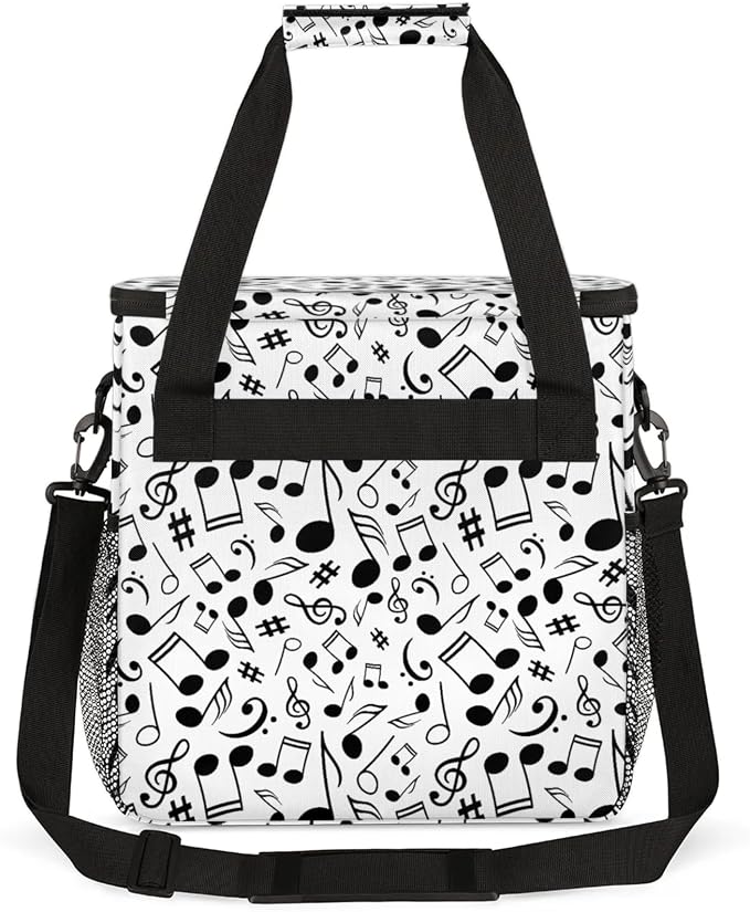 Black And White Music Coffee Maker Travel Bag - Image 5