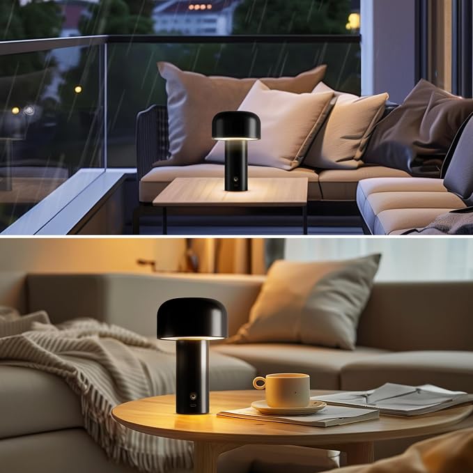 Globe Electric 60000118 8" 1.5W LED Integrated Outdoor Table Lamp, Plug-in - Image 3