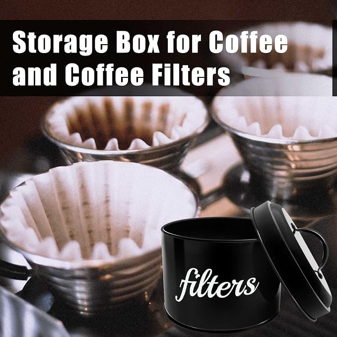 White Enamel Coffee Filter Holder - Image 6