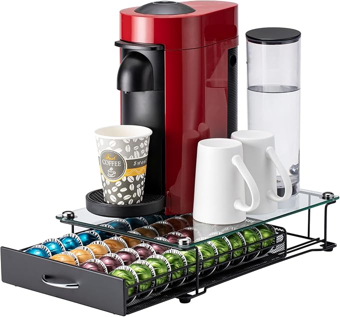 Vertuo Capsule Holder Drawer for Nespresso by Ricerat
