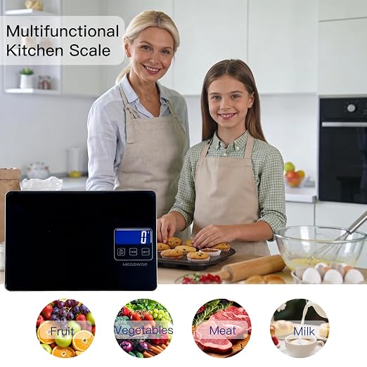 MegaWise Precision Food Scale, 33lb Waterproof Rechargeable Digital Kitchen - Image 2