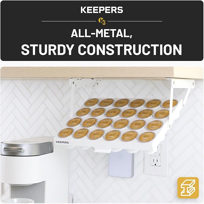 COFFEEKEEPERS KEEPERS Under Cabinet K Cup Holder - Image 7