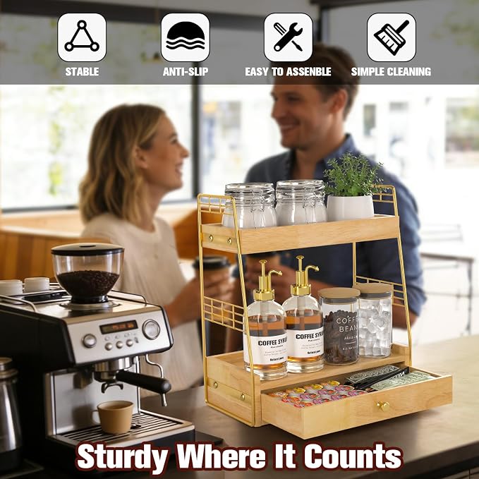Coffee Bar Station Organizer - Image 6