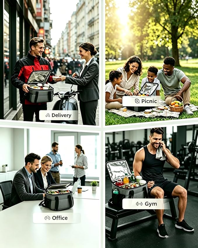 6 Cup Portable Drink Carrier Suitable - Image 9