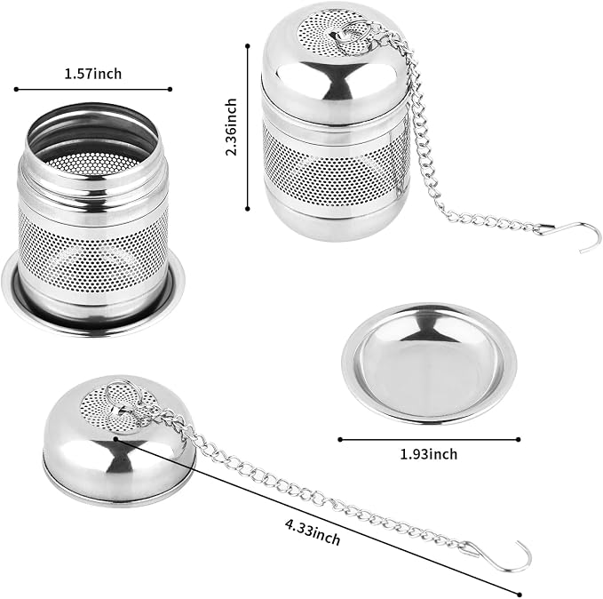 Fri4Free 2PCS Tea Infuser Strainer - Image 2