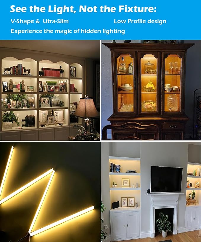 V-Shape Under Cabinet Lighting Kit - Image 4
