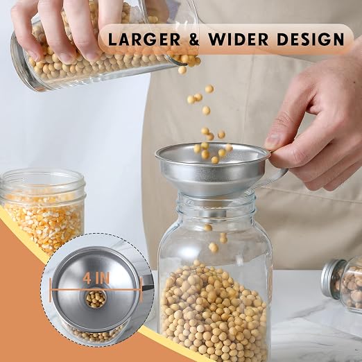 Aozita 18/8 Stainless Steel Spice Funnel - Image 3