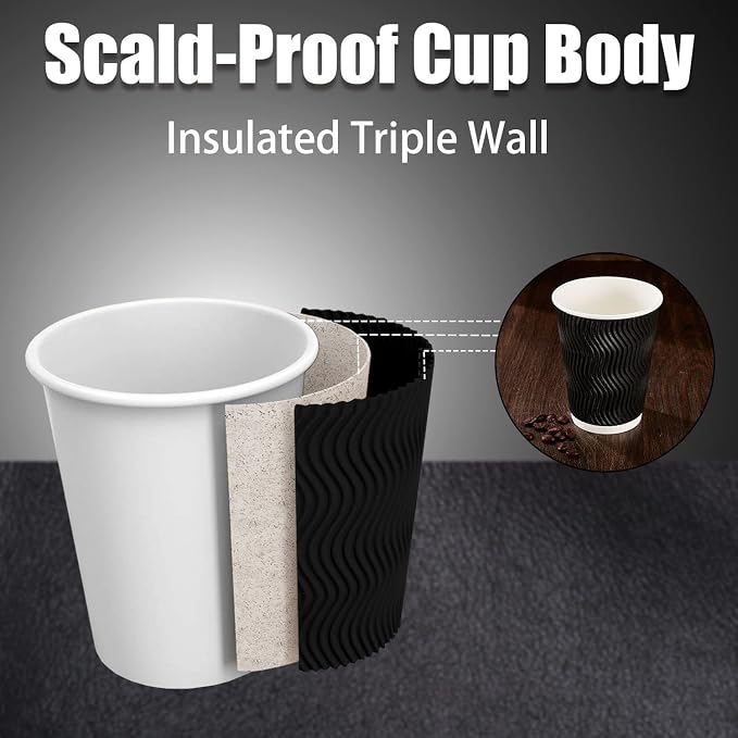 Lamosi 10 oz Coffee Cups - Image 3