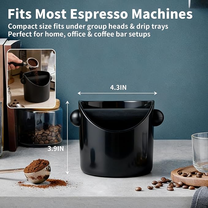 Espresso Knock Box, Premium Coffee Knock Box - Image 7