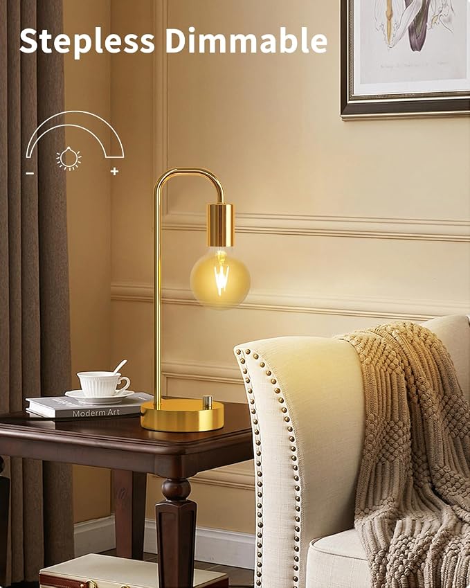 ONEWISH Industrial Table Lamp - Image 3