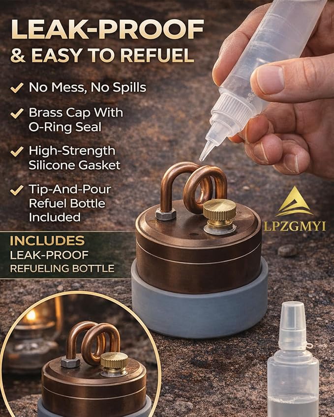 Mini Alcohol Gas Stove, High-Power Portable Mini Outdoor Spirit Burner & - Image 3