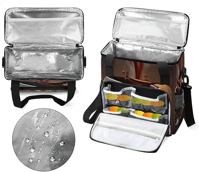 Coffee Beans Cup Coffee Maker Carring Bag Travel Carrying Storage Tote Bag - Image 3