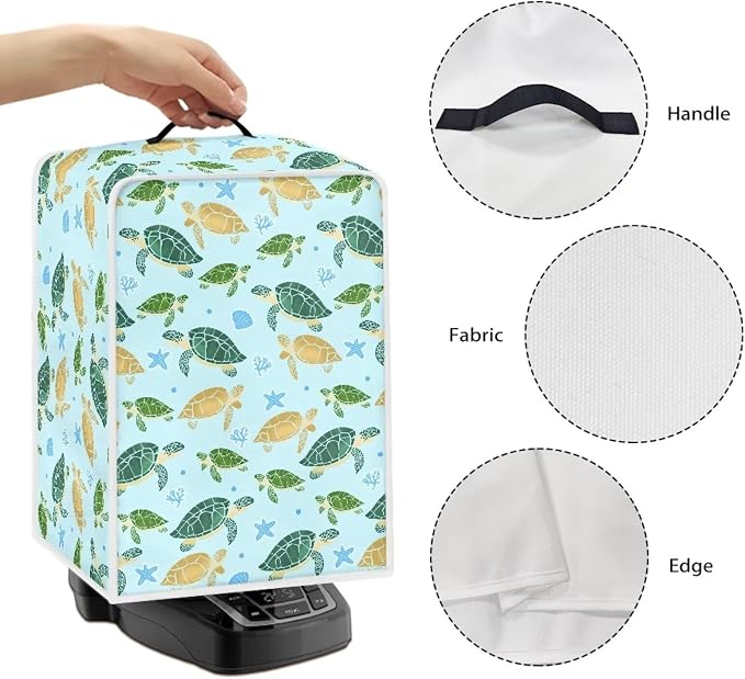 Cartoon Turtle Coffee Machine Cover - Image 5