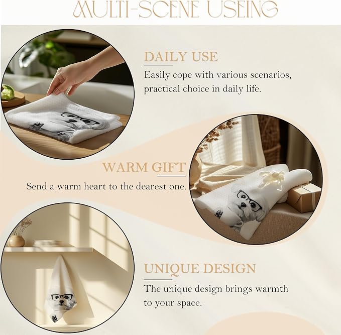 Maltese Gifts Coffee Kitchen Towels, Gifts - Image 6