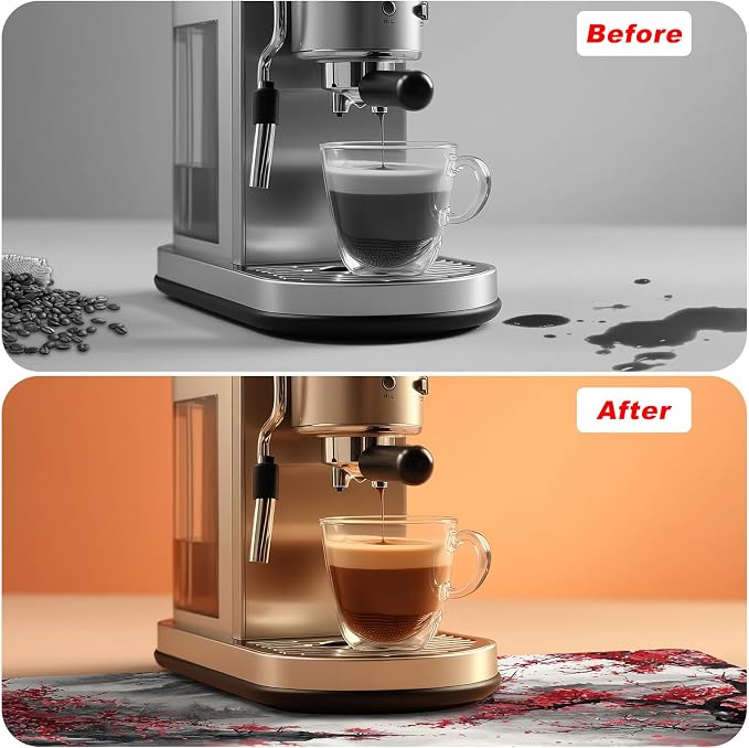 Coffee Mat, Coffee Bar Accessories Fit Under Coffee Maker Espresso Machine - Image 6