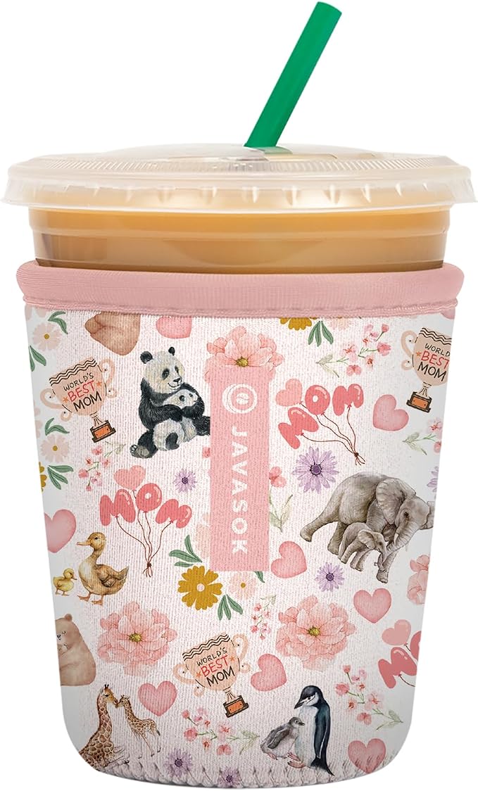 Sok It JavaSok Iced Coffee & Cold Soda Insulated Neoprene Cup Sleeve by SokIt